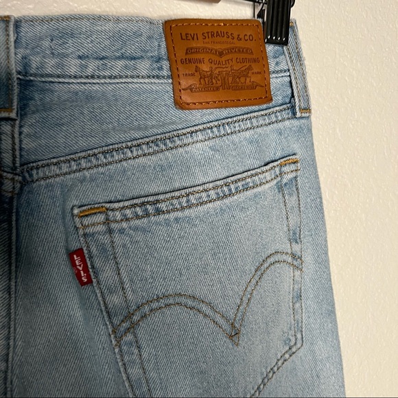 Levi’s Wedgie Straight button fly jeans size 27 - Picture 9 of 11